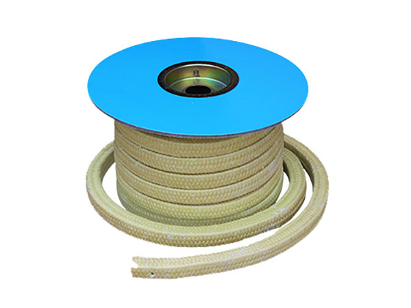 Aramid PTFE packing for valve sealing