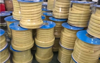 Aramid PTFE braided packings