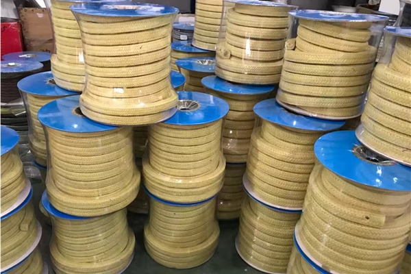 Aramid PTFE sealing braided packings